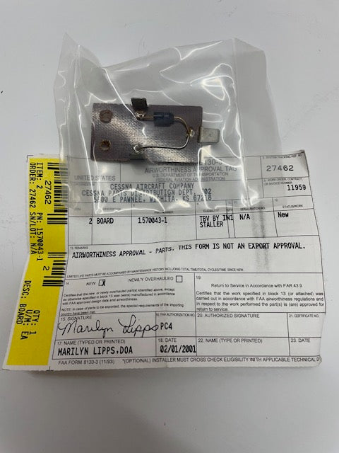 BOARD, DIODE 1570043-1 aviation component, SKU 1570043-1