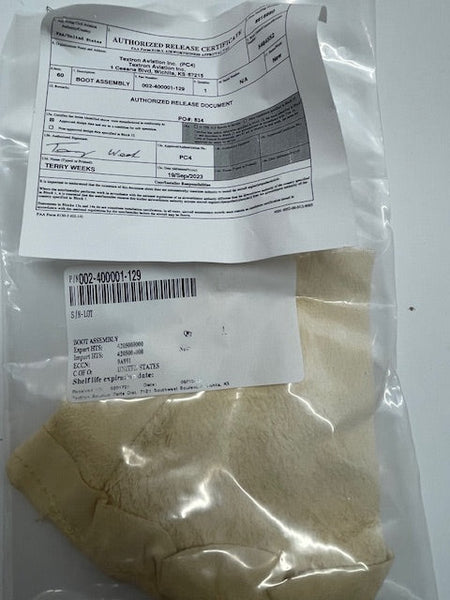 BOOT 002-400001-129 aviation component, SKU 002-400001-129