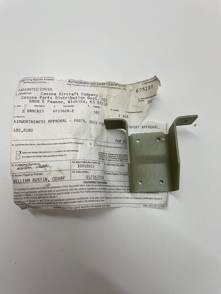 BRACKET, HINGE 0711628-2 aviation component, SKU 0711628-2