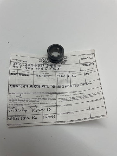 BUSHING, MAIN LANDING GEAR S132-10P17 aviation component, SKU S132-10P17