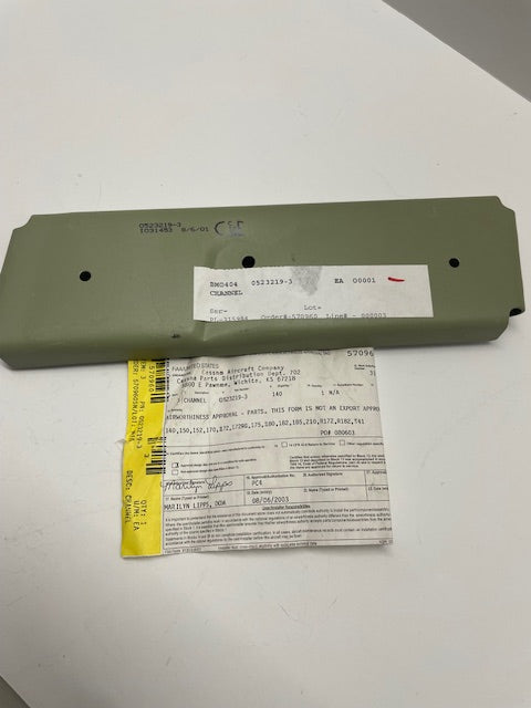 CHANNEL 0523219-3 aviation component, SKU 0523219-3
