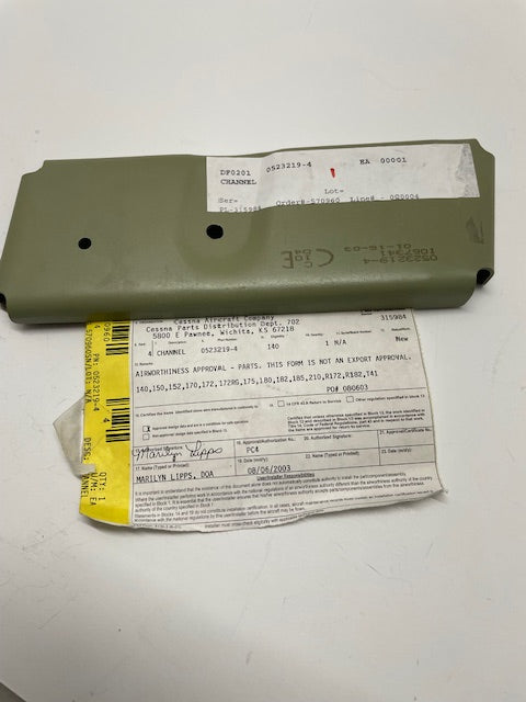 CHANNEL 0523219-4 aviation component, SKU 0523219-4