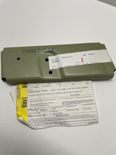 CHANNEL 0523219-5 aviation component, SKU 0523219-5