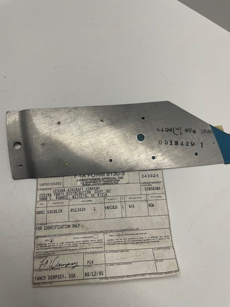 DOUBLER 0513429-1 aviation component, SKU 0513429-1