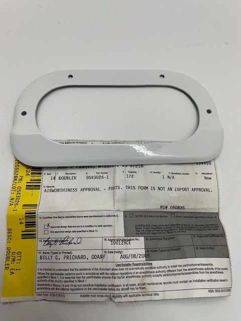 DOUBLER, STEERING BOOT 0543026-1 aviation component, SKU 0543026-1