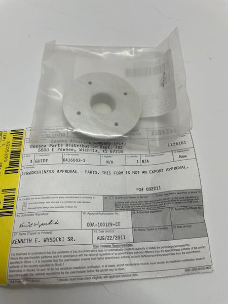 GUIDE 0416003-1 aviation component, SKU 0416003-1