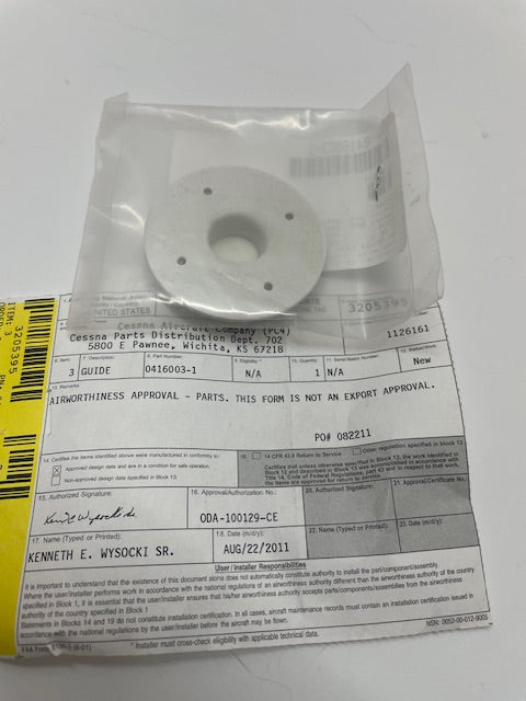 GUIDE 0416003-1 aviation component, SKU 0416003-1