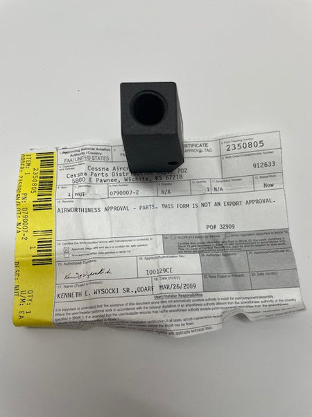 NUT 0790007-2 aviation component, SKU 0790007-2