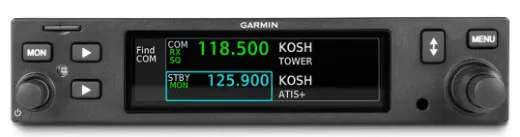 010-02480-01, Garmin GTR Com GTR 205, Standard Kit Fixed-Wing