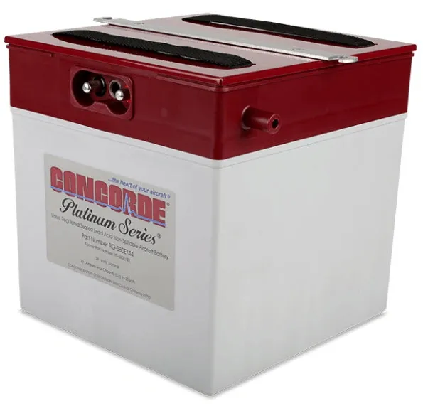 RG-380E/44, CONCORDE BATTERY, LEAD ACID
