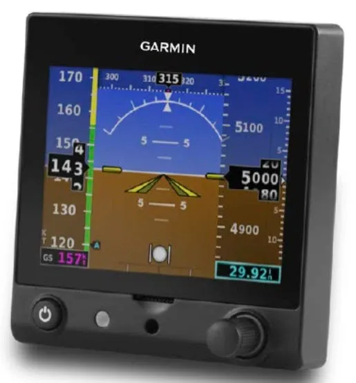 K10-00280-01, Garmin G5 for Certificated Aircraft, Standard Kit (AI)