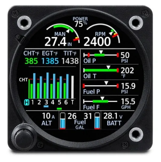 010-02325-10, Garmin GI 275 Base - EIS w/GEA 24