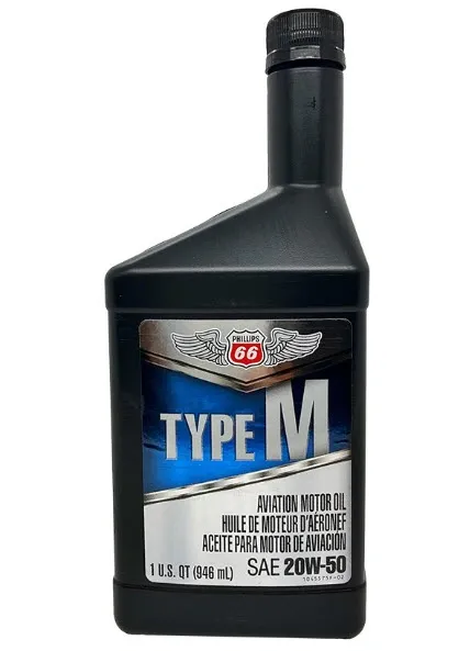 20W50-M, Oil, Phillips 66 Type M