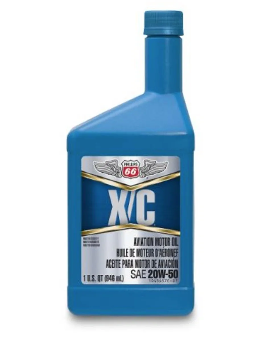 Phillips 66 X/C Aviation Oil 20W50 / case 12