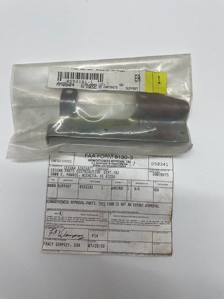 BRACKET, SUPPORT 0552181-1 aviation component, SKU 0552181-1