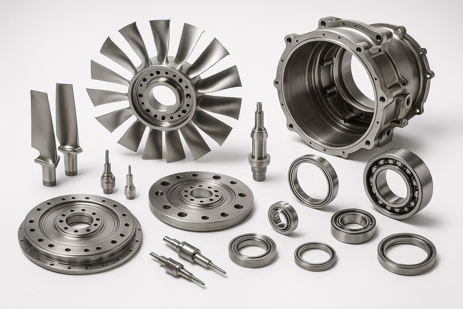 aircraft engine components for product sales